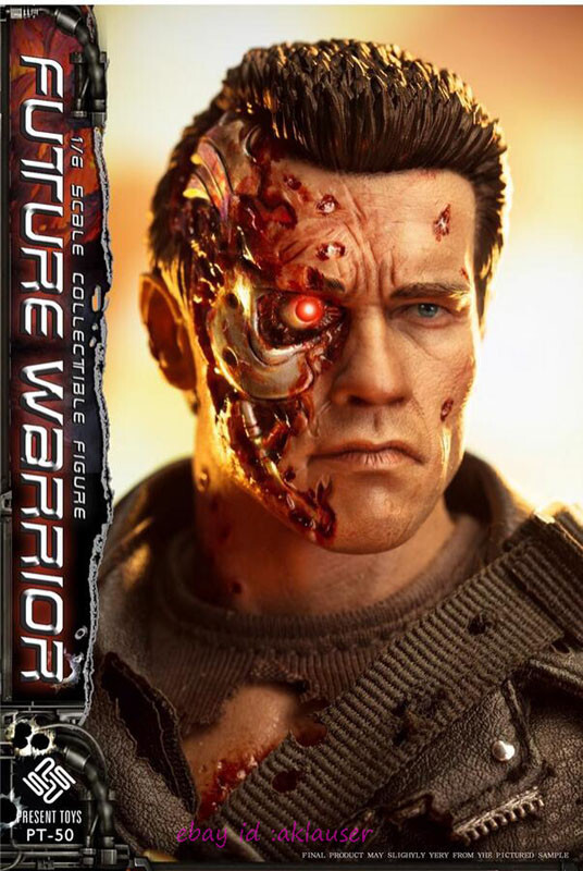 ミリタリー PRESENT TOYS PT-SP51 T800 DX.Ver 1/6 Present Toys Pt-Sp51 The Terminator 1/6 Figures T800 Future