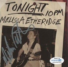 Melissa Etheridge "No Way Out" AUTOGRAPH Signed CD Booklet + New CD ACOA