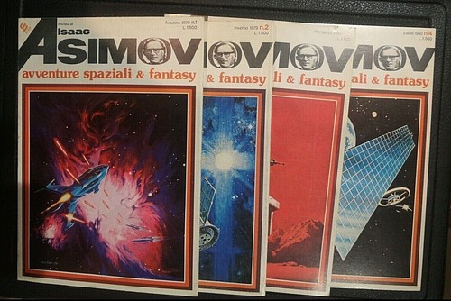 4 Magazines De Isaac Asimov: Aventures Espace & Fantasy - Numéros 1, 2, 3, 4 - Bild 2 von 7