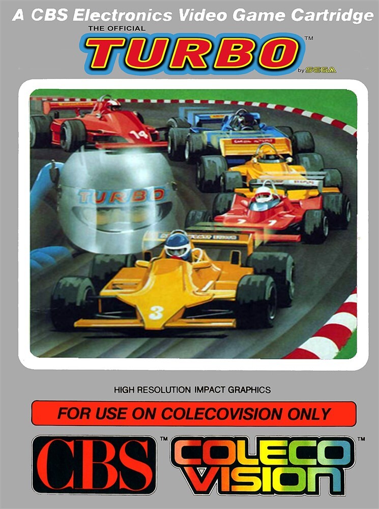 Turbo - Authentic ColecoVision Game | eBay