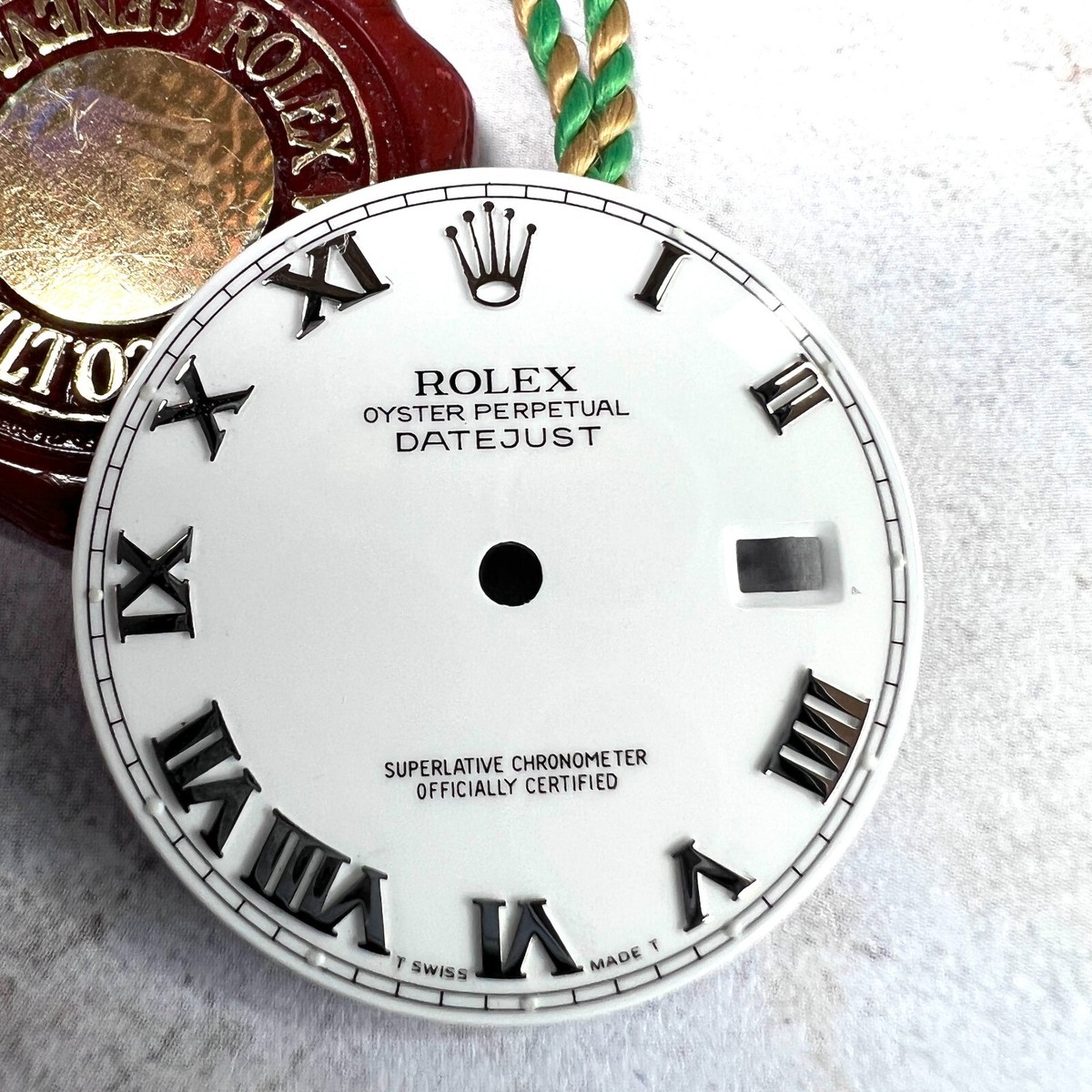 Rolex Oyster Perpetual Datejust White Dial Roman Numerals 28 mm HIGH GRADE eBay