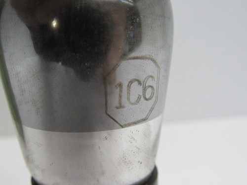 Tubo de radio Sylvania 1C6 en caja original - sin probar #TU-53 - Imagen 4 de 9