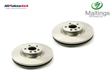 Allmakes 4x4 front brake discs LR059122 X2 Fits - Range Rover Evoque 325mm 