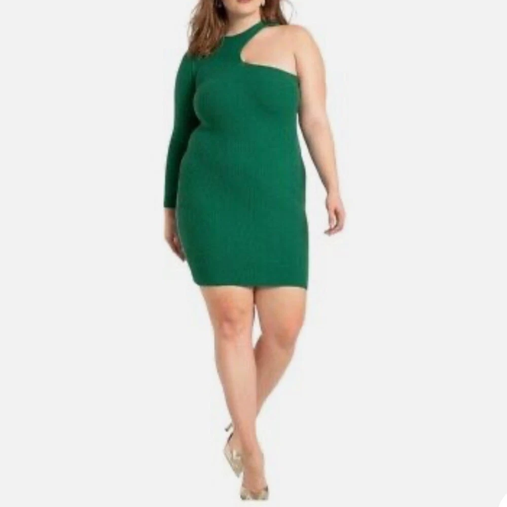 Plus size shop bodycon sweater dress