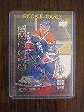 2015-16 Upper Deck Full Force Calder Competitors Connor McDavid #CC-CM Rookie