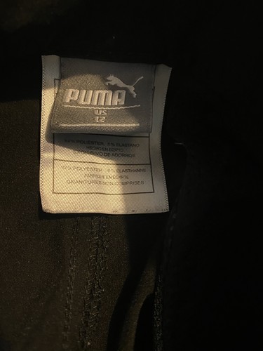 PUMA Boys size 12 black shorts 4-way stretch water repellent quick dry - Picture 4 of 7