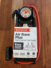 Schwinn Air Base Plus high pressure  Foot Pump, SW79057A 💖