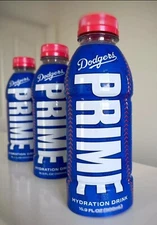1 RARE Blue 2024 LA Dodgers Prime Hydration 1 bottle LIMITED EDITION FASTSHIP