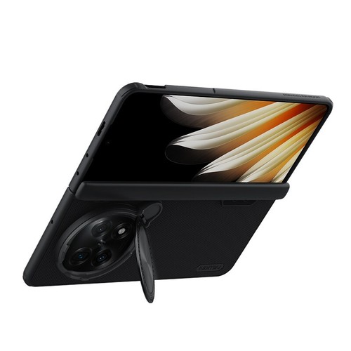 NILLKIN Magnetscharnier mattierte Linse Schutz Ständer Hülle für Oppo Find N5 5G - Bild 8 von 28