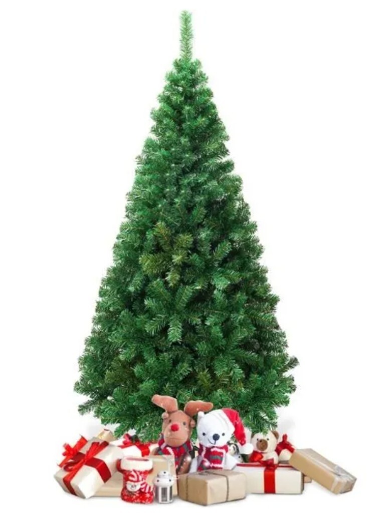 Sapin de Noël artificiel aux 350 branches fournies pour décoration de fête