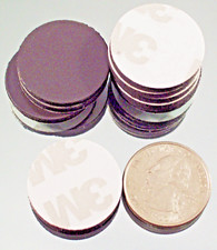 1" Inch Round Rubber Peel  Stick Magnets ONLY - NOT for 1" Buttons