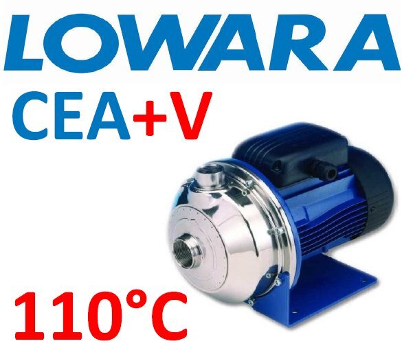 Single-impeller centrifugal pump AISI304FPM CEAM210/4+V 1,5kW 230V Lowara CEA+V