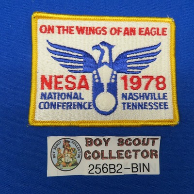 Boy Scout 1976 NESA National Eagle Scout Assoc. Conference Patch TN 256B2-BIN