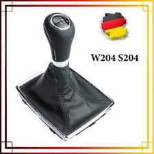 Schaltknauf Schaltsack Rahmen Für Mercedes C-klasse W204 S204 W212 S212 #6Gang# 