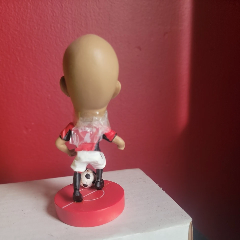 Mini Bobblehead Manchester United 2003 Juan Sebastián Verón Foto 4 de 4
