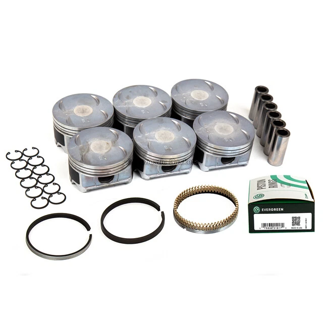 Anéis de rolamentos de pistão ajuste 03-08 Honda Pilot Odyssey Acura MDX Saturn Vue - Imagem 3 de 4