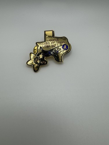 SPILLA VINTAGE LIONESS CLUB LIONS MD 2 TEXAS - Foto 1 di 2