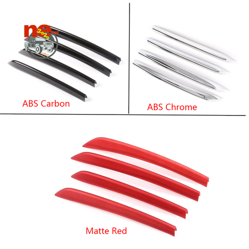For Benz GLC X253 Class 2020-21 Front Bumper Fog Light Trim Decorate Strip Cover - Picture 2 of 23