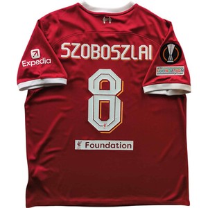リバプールFC オーセンティックユニフォーム Szoboszlai 8 リバプール SZOBOSZLAI 8番 ユニフォーム - メルカリ