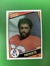 1984 Topps Stanley Morgan New England Patriots #140