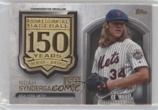 2019 Update Manufactured Medallion 150th Anniversary 23/150 Noah Syndergaard sb7