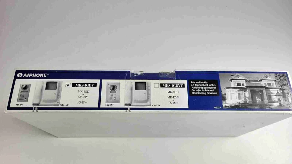 AIPHONE MKS-1GDV Fixed Camera Door Sentry System Master And Remote - Image 2 of 4