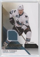 2014-15 SP Game Used Rookies Gold Jerseys /499 Chris Tierney #184 8ec