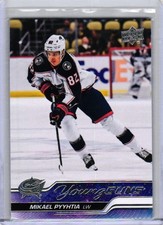2023-24 Upper Deck #477 Mikael Pyyhtia