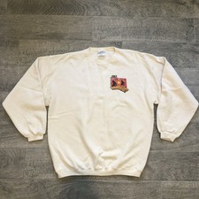 Vintage 1998 Sweater American Motorbike Assoc Sweatshirt Adult Size L - USA Made