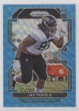 2021 Panini Prizm Rookie Blue Wave Prizm 174/199 Jay Tufele #440 0kz8