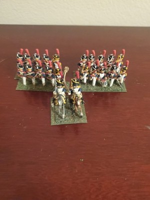 25mm Napoleonic Infantry Wargame Miniatures Lot H Painted! | eBay
