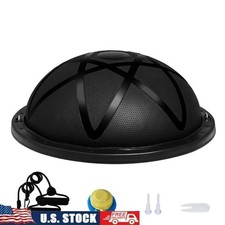 23 Inch Ball Trainer Medium Fitness Yoga Balance Stability Ball Resistance Band