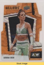 2022 Upper Deck Allure AEW Orange Slice Die-Cut Serena Deeb #13 READ 0rr0