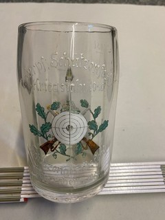 Bierglas Kurpfälzisches Schützenfest Schützen Oggersheim Ludwigshafen Pfalz
