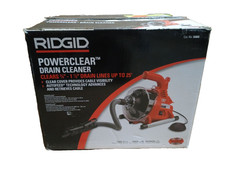 Ridgid Powerclear 120-Volt Drain Cleaning Snake Auger Machine - FAST SHIPPING!
