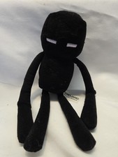 Minecraft Mojang Enderman Stuffed Doll Plush Black Soft Stuffed Toy 10in 2014