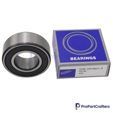 5206 2RS Angular Contact Ball Bearing Rubber Sealed 3206 2RS 30x62x23.8mm US