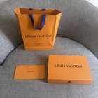 Louis Vuitton Empty Box 12x8x2 with Shopping Bag and Receipt Card Holder — photo 1