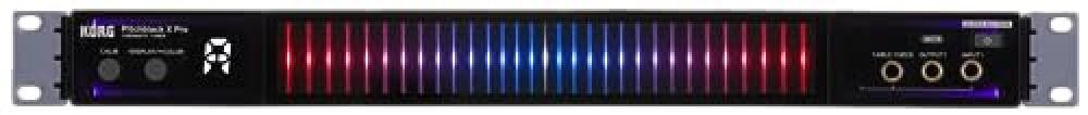 KORG - PB-X-PRO TUNER Accordatore Cromatico a Rack, Passaggio da True Bypass a U