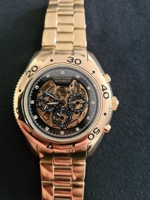 Pierre Chaubert Automatic Herrenuhr Skelettuhr
