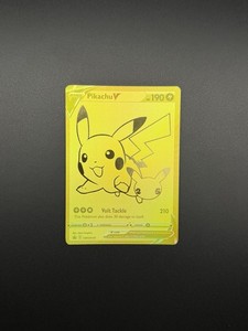 Pikachu V Gold | eBay