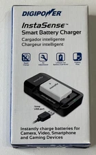 Digipower InstaSense Smart Battery Wall Charger. Senses Battery Requirements.