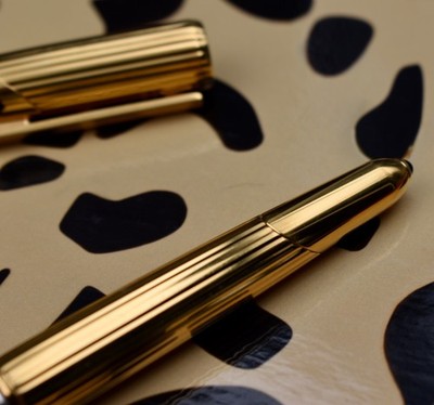 Cartier ペン CARTIER 1990 Panthère de Cartier Fountain Pen w/ Panthere spots