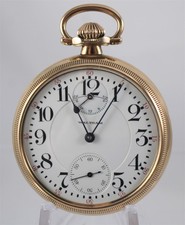 1918 Waltham Crescent St 21 J Lever Set Wind Indicator 16s GF Pocket Watch