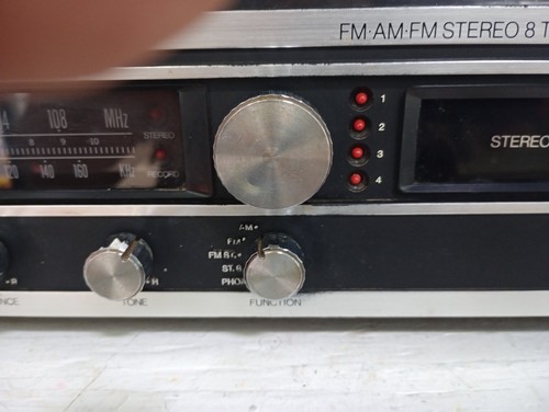 Montgomery Ward Airline GEN 6221A Vtg AM/FM BSR Phono 8 Track ALL WORKING! - Picture 15 of 23