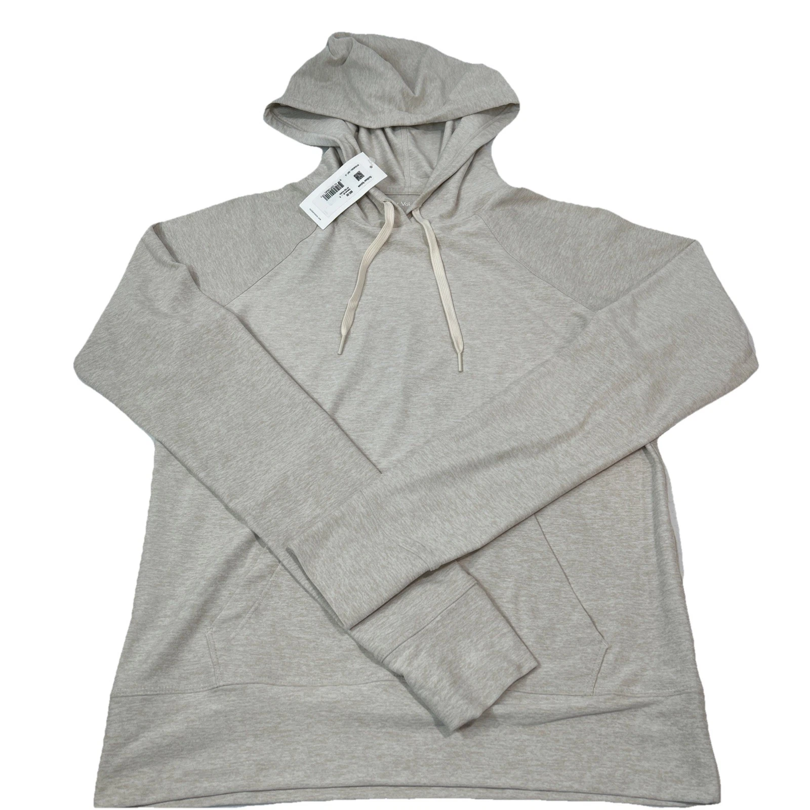Outdoor Voices Cloudknit Lightweight Hoodie Oatmeal Women’s S Thumb Holes New!