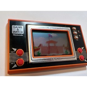 NINTENDO GAME AND & WATCH FIRE ATTACK Wide Screen1982 Direct From Japan