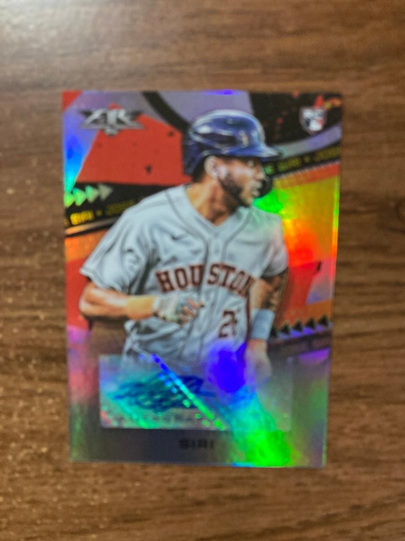 2022 Topps Fire Jose Siri #FA-JSI Rookie Autograph Astros