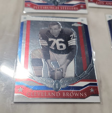 Topps Chrome NFL Legends Card Lot - Groza, Bednarik, Van Brocklin, Marchetti
