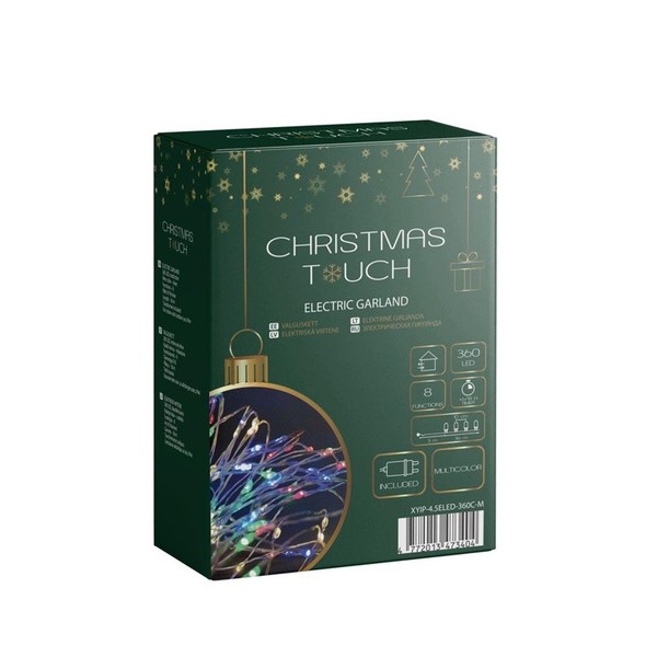 Christmas Touch LED Lichterkette 36 M 360 LED Multicolor Innen AußEn Timer-image